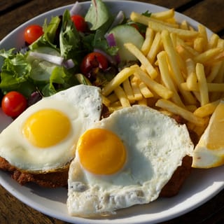 Milanesa a Caballo